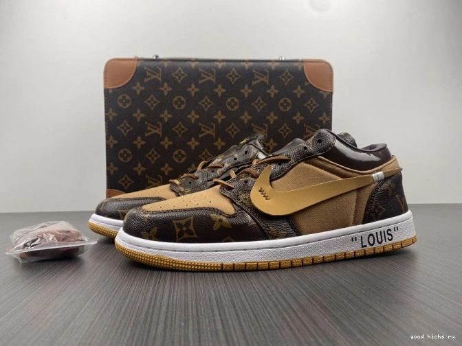 x OW Air Jordan 1 AJ1 Off-Louis LOW 0820